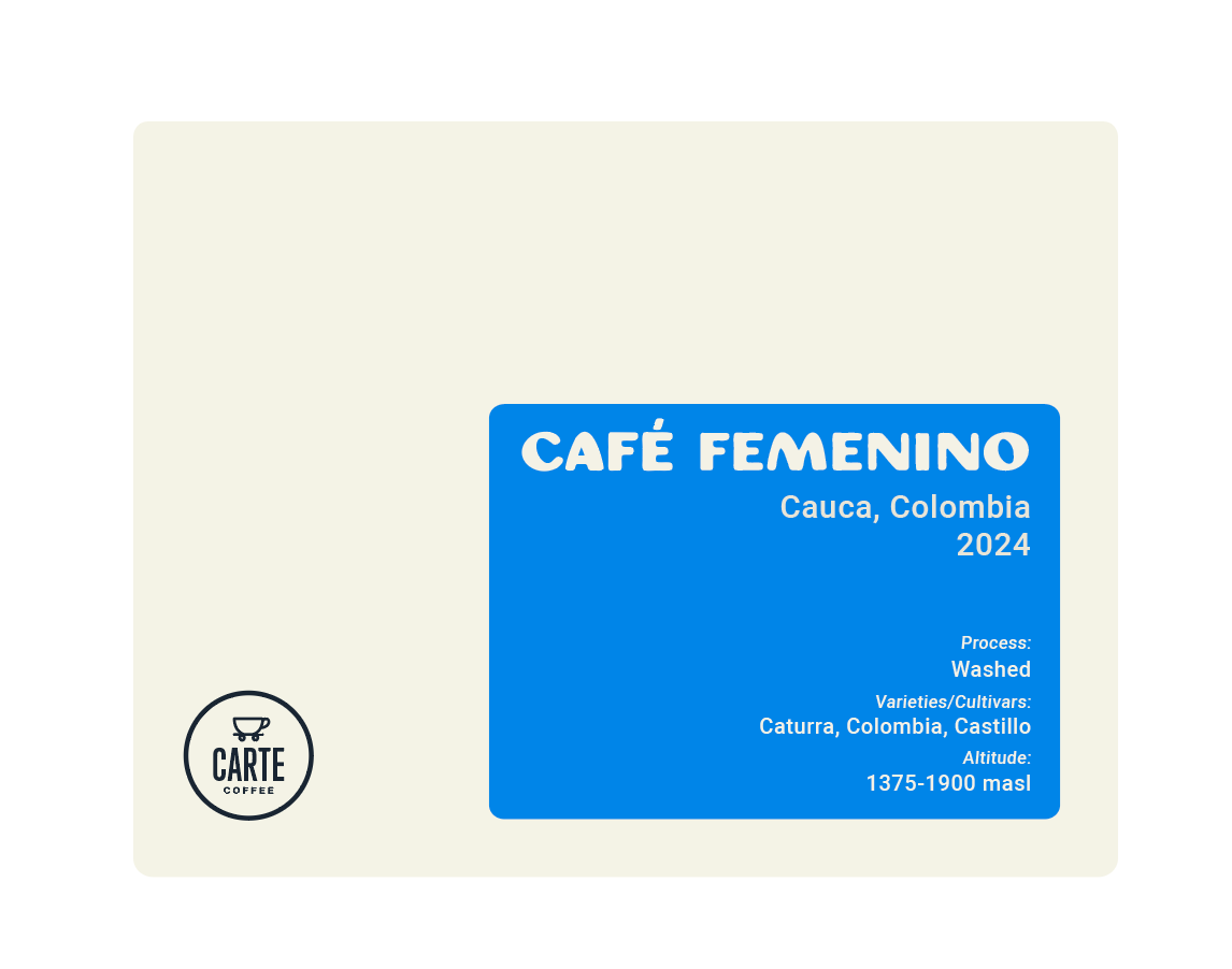 Colombia - Café Femenino